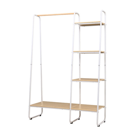 Clothes Rack Coat Stand 150Cm Hanger Closet White