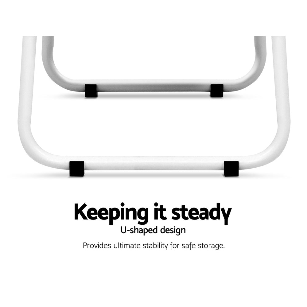 Clothes Rack Coat Stand 150Cm Hanger Closet White