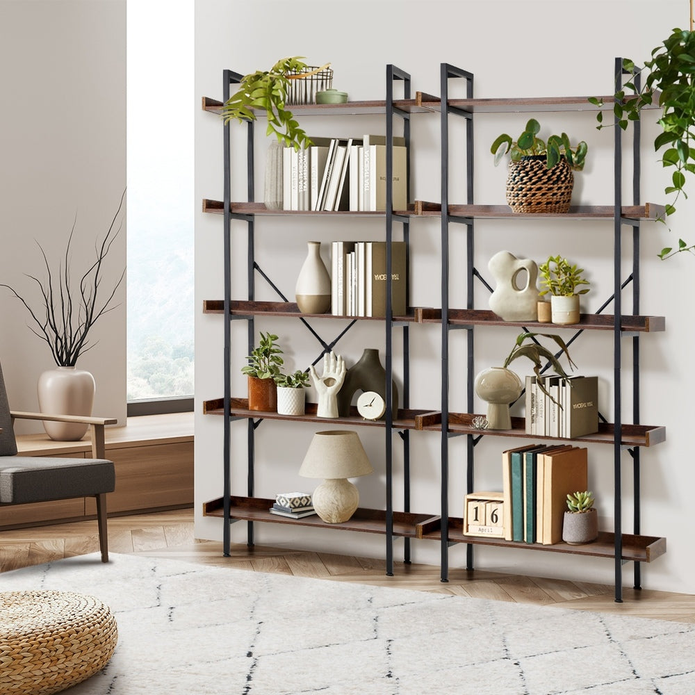 Display Shelf 5-Tier Stand Rack 80CM