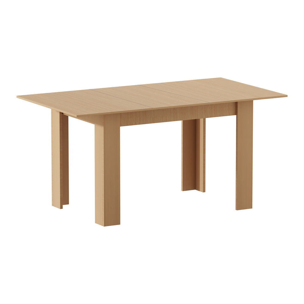 160cm Extendable Dining Table Cafe Table Wooden