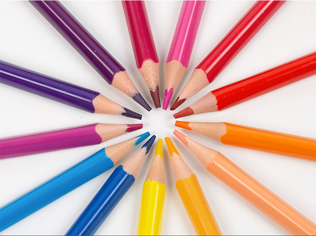 Erasable Color Pencil with Eraser 24 Colours