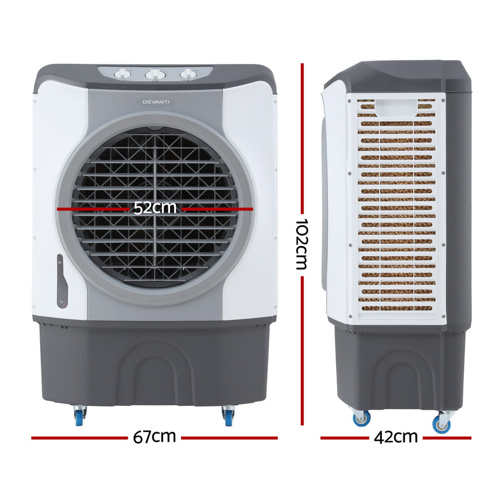 Evaporative Air Cooler Conditioner Commercial 45L