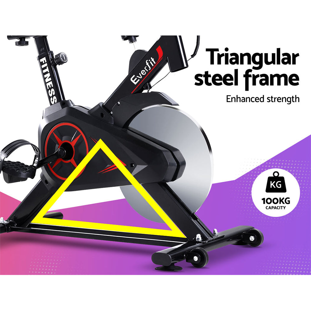 Versatile Spin Exercise Bike for Home Gym