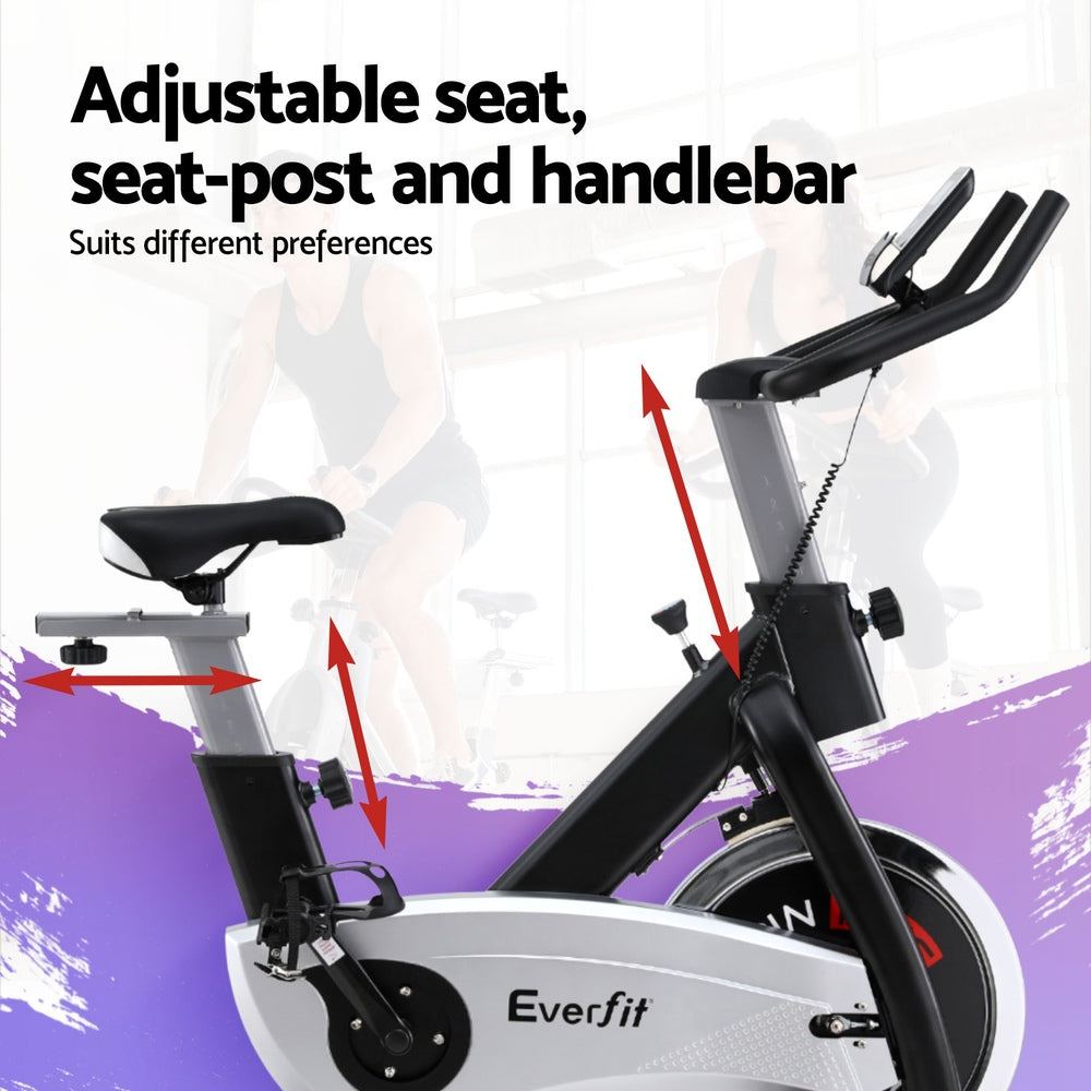 15KG Flywheel Spin Bike - 120KG Capacity