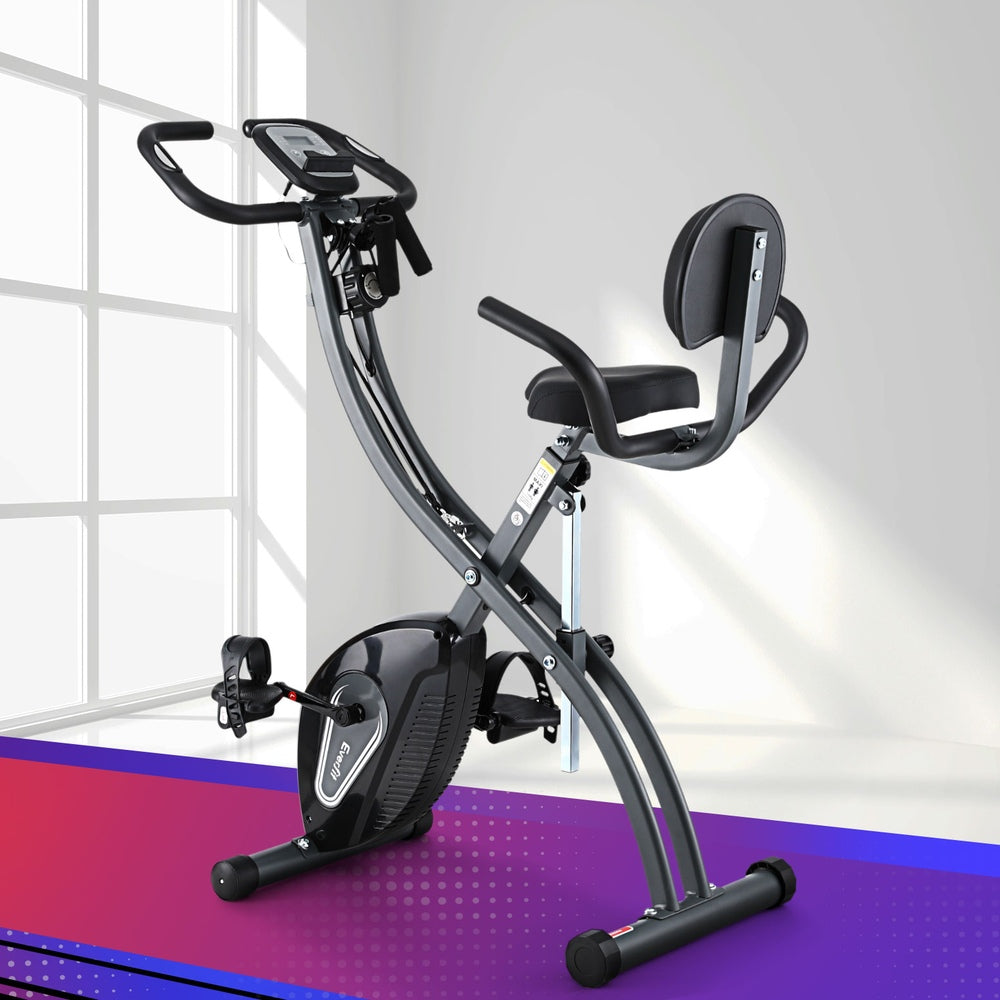 Magnetic Folding Exercise Bike - Indoor Cycling