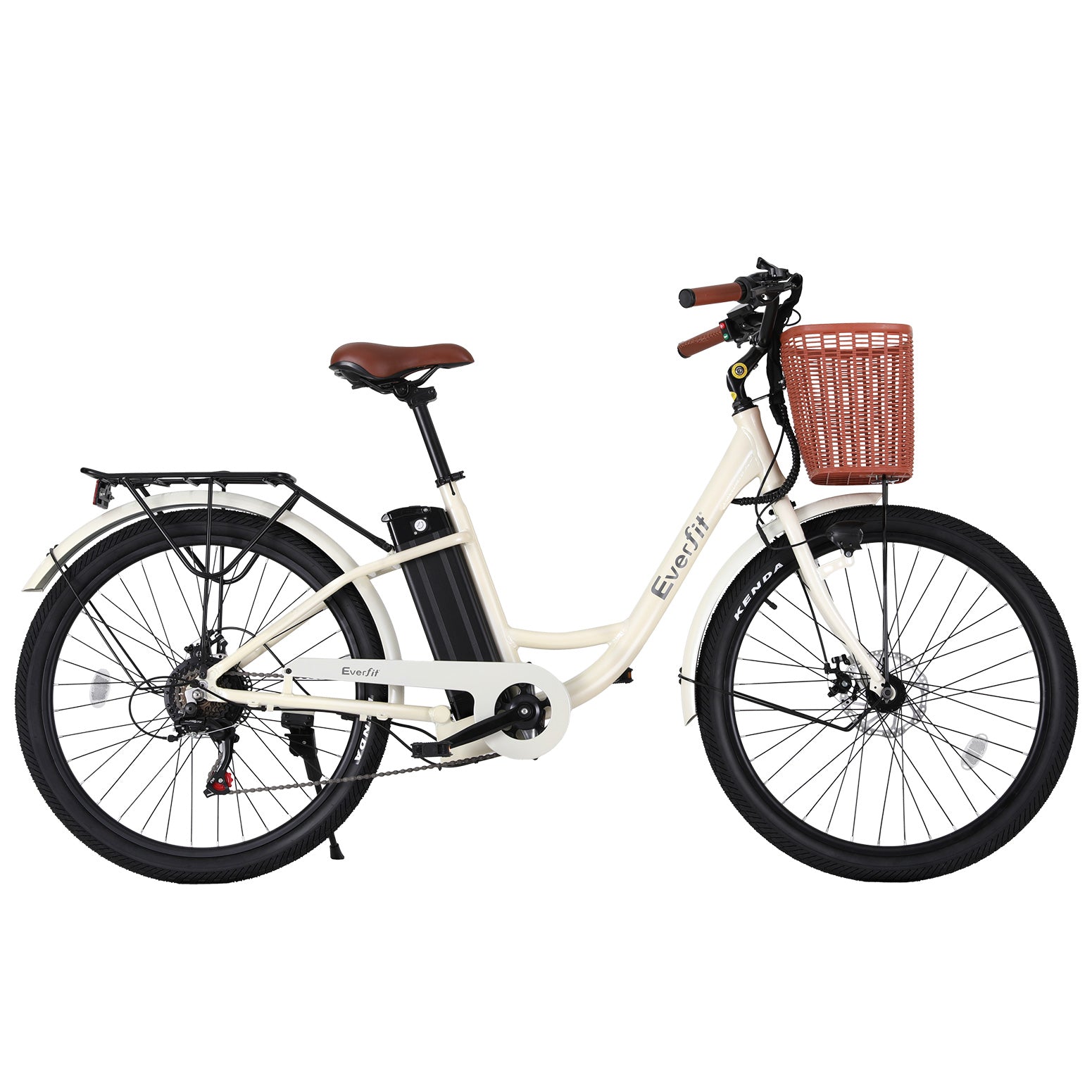 26" Electric Bike City Bicycle eBike e-Bike Commuter w/ Battery