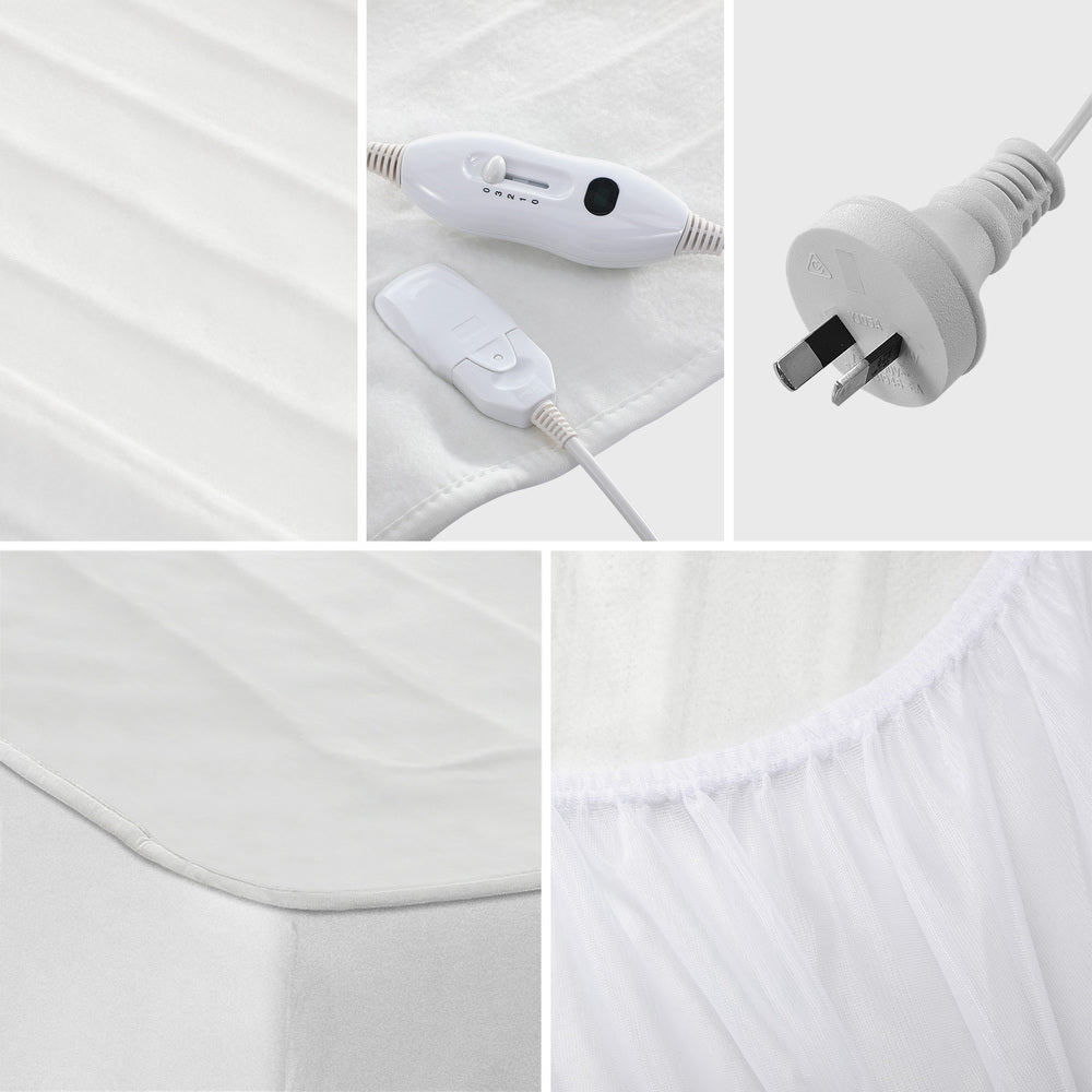 Electric Blanket Fully Fitted Polyester Double/Queen