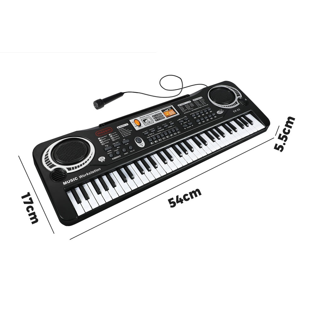 Gift of Music: Kids Toy 61-Key Piano Keyboard with Microph