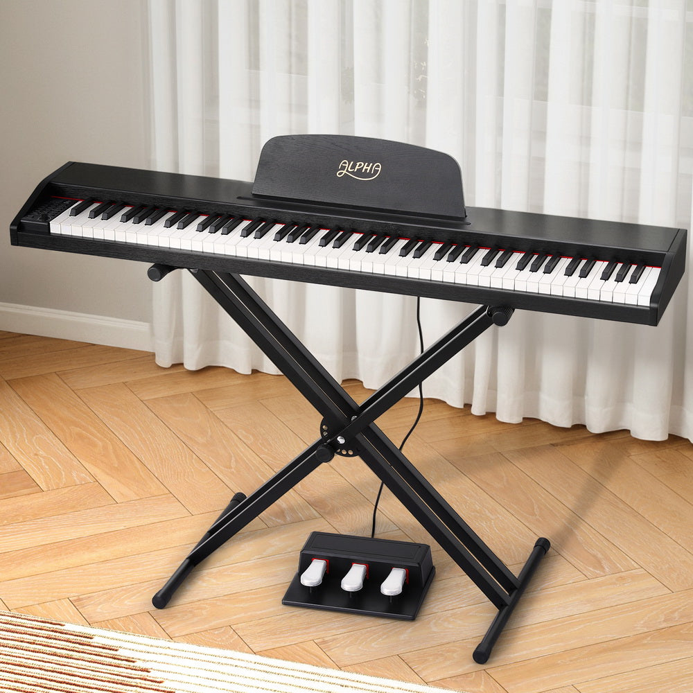 88 Keys Digital Piano Keyboard Electronic w/ Stand