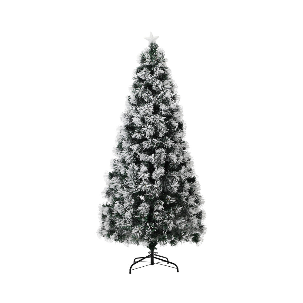 Christmas Tree 1.8M 6FT Fibre Optic Multi Colour LED Light