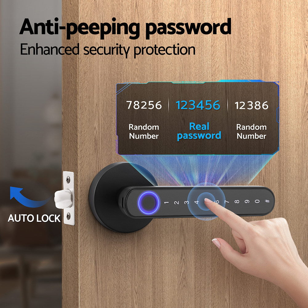 Fingerprint Door Lock Smart Electronic Handle