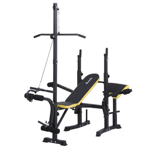  Weight Bench 14In1 Press Multi-Station Fitness Home Gym Equipment