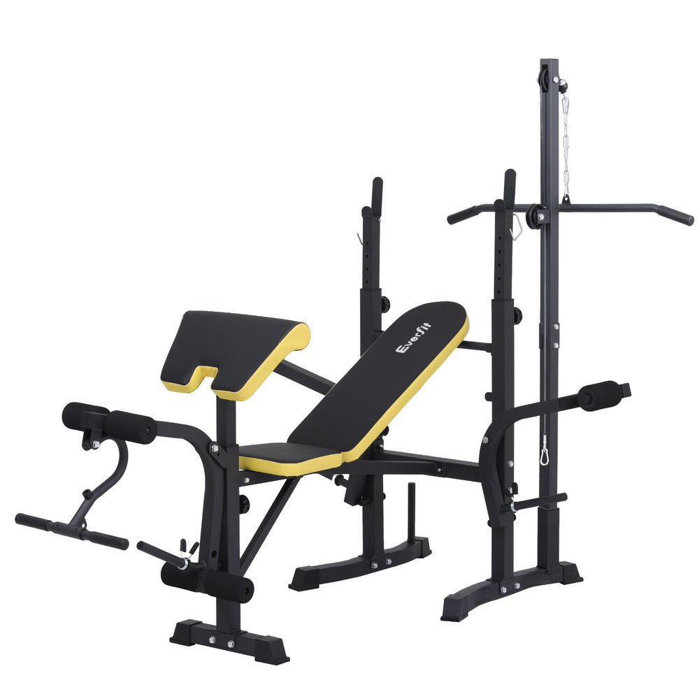  Weight Bench 14In1 Press Multi-Station Fitness Home Gym Equipment