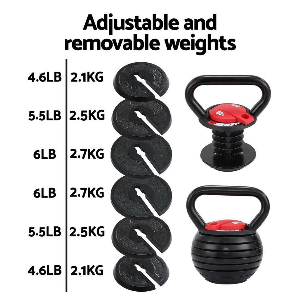 Kettlebell Set Weightlifting Bench Dumbbells Kettle Bell Gym Home