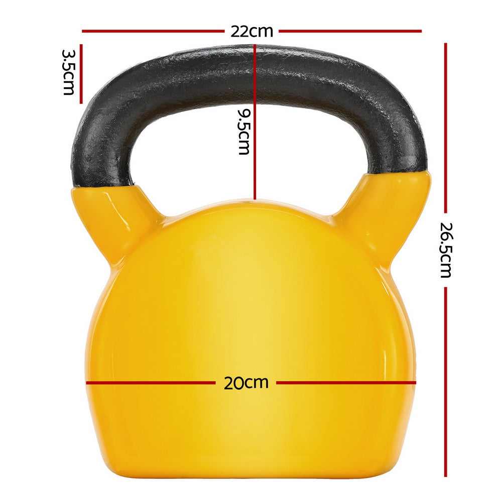 Kettlebell Set Weightlifting Bench Dumbbells Kettle Bell Gym Home