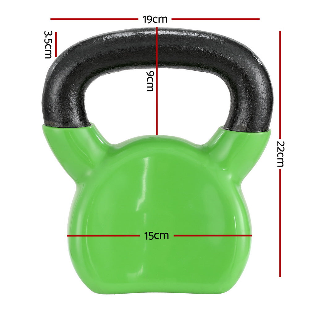 Kettlebell Set Weightlifting Bench Dumbbells Kettle Bell Gym Home