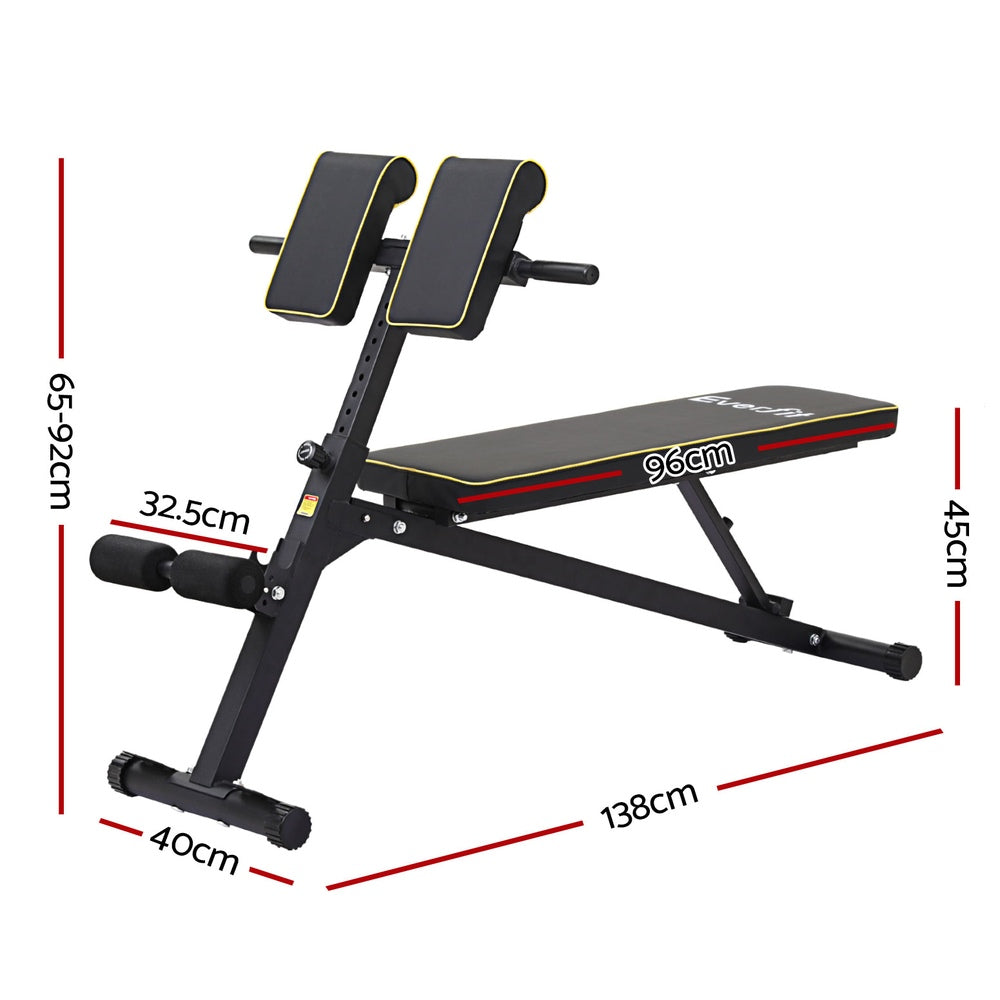 Adjustable Roman Chair - Strength Training Bench