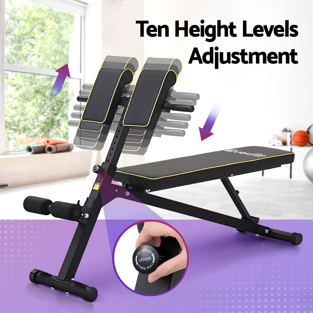 Adjustable Roman Chair - Strength Training Bench