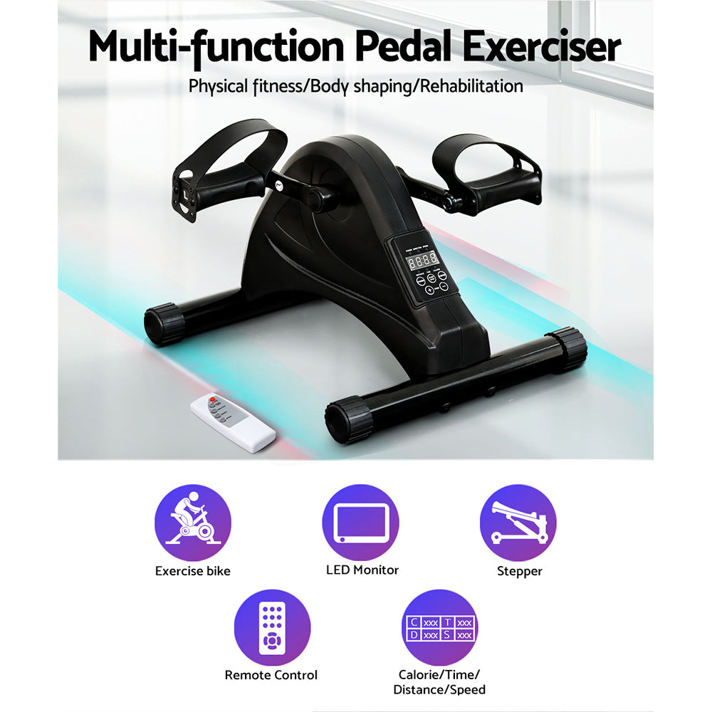 Pedal Exerciser Mini Exercise Bike Cross Trainer Under Desk Bike