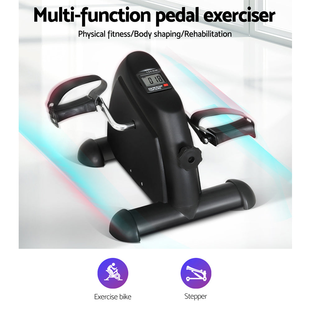 Pedal Exerciser Mini Exercise Bike Cross Trainer Under Desk Bike