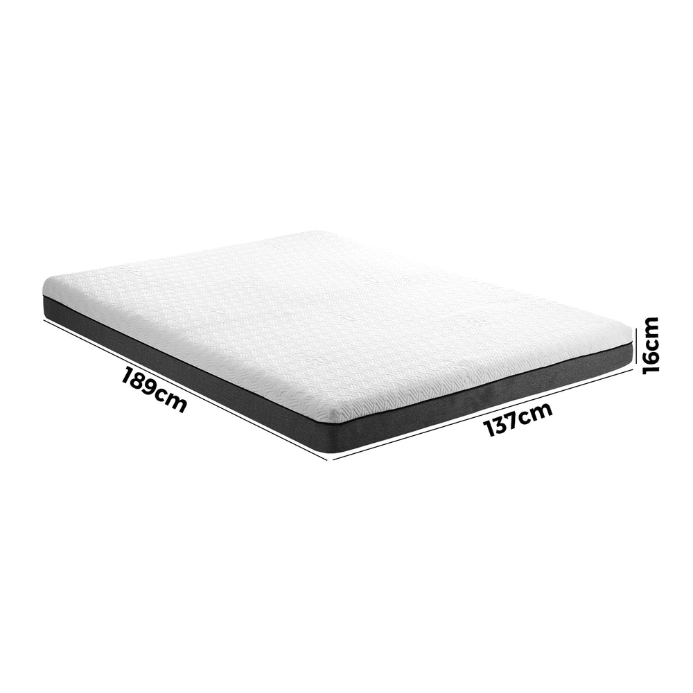 King Single Mattress Cool Gel Memory Foam No Spring 16cm