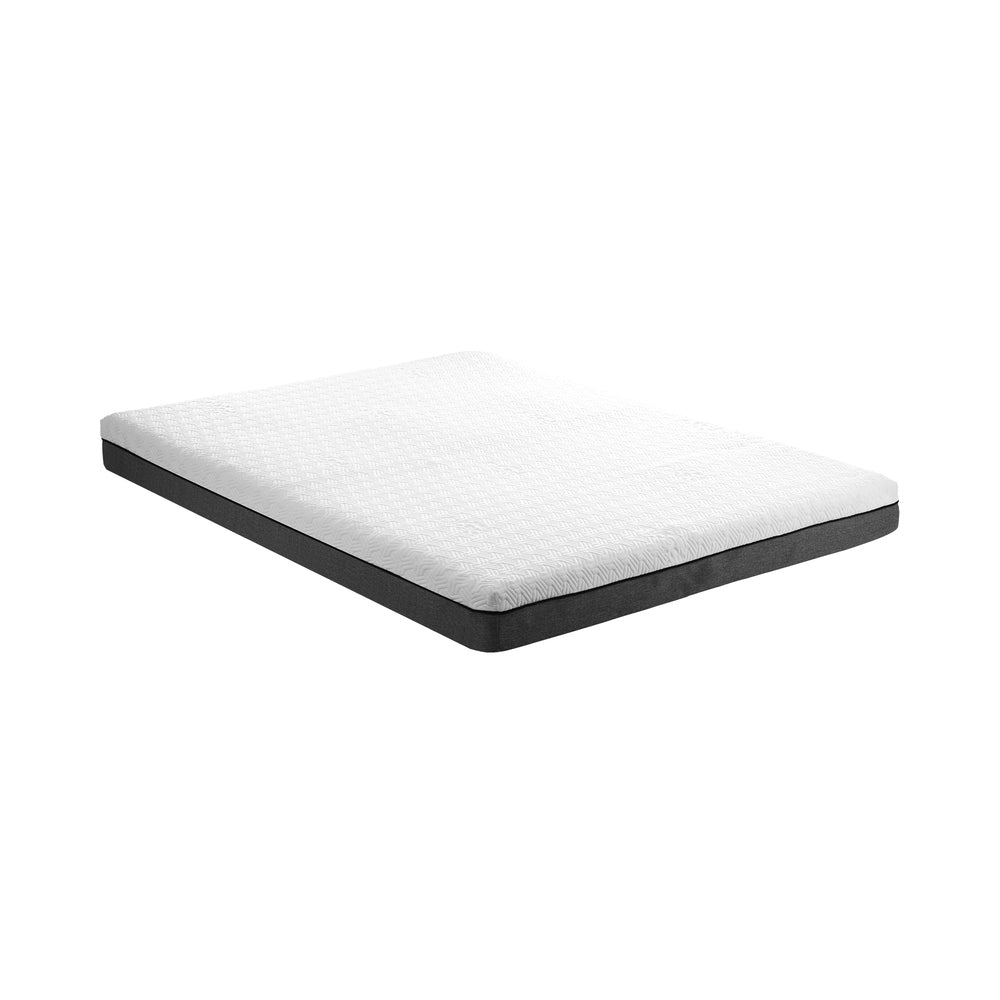 Queen Mattress Gel Memory Foam No Spring Firm Flippable