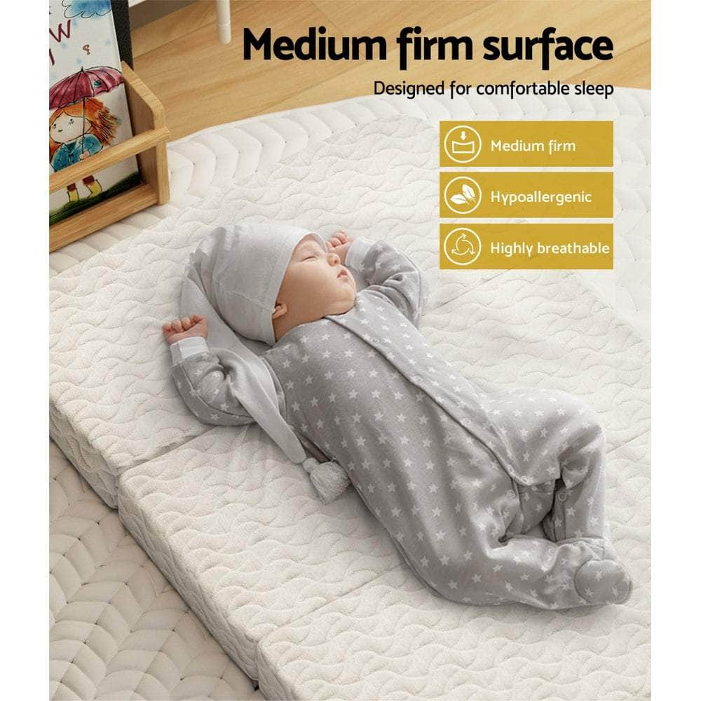 Foldable Mattress Folding Foam Cot Bed Cool Gel