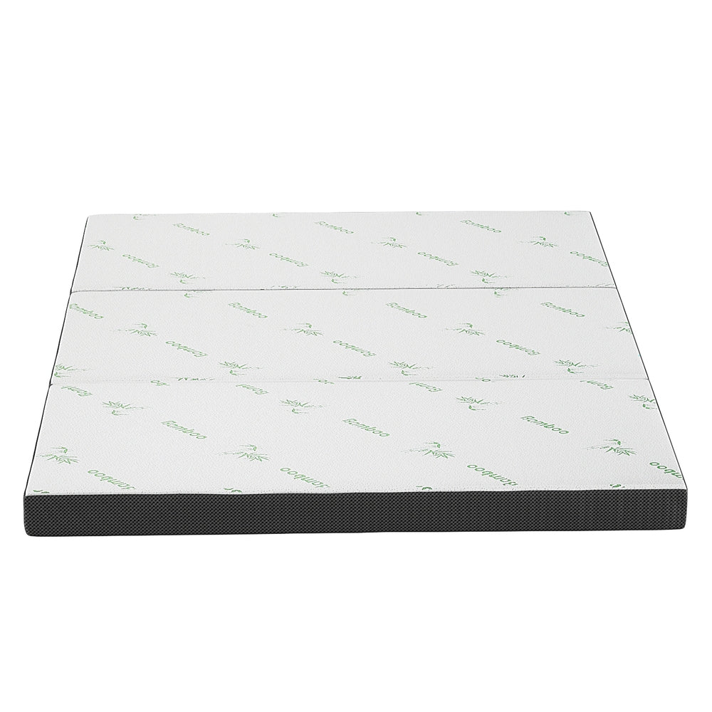 Foldable Mattress Folding Foam Double Bamboo