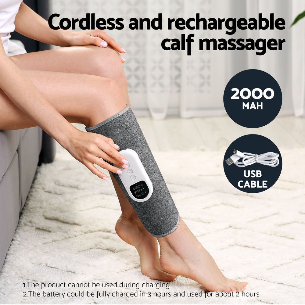 Leg Massager Heated Air Compression Calf Relaxation