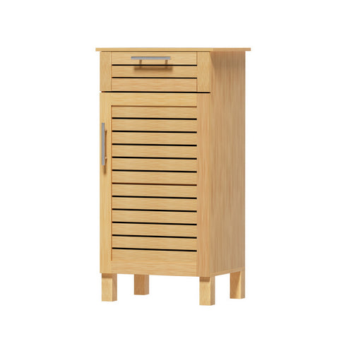 Bathroom Cabinet Storage 90Cm Wooden Jill