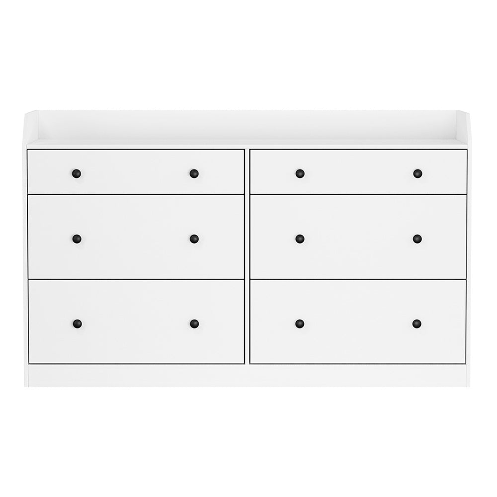 6 Chest Of Drawers - Pete White