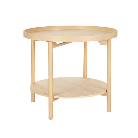 Coffee Table Side Table Round 70Cm