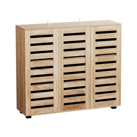 Shoe Rack Cabinet 30 Pairs Adjustable Shelf