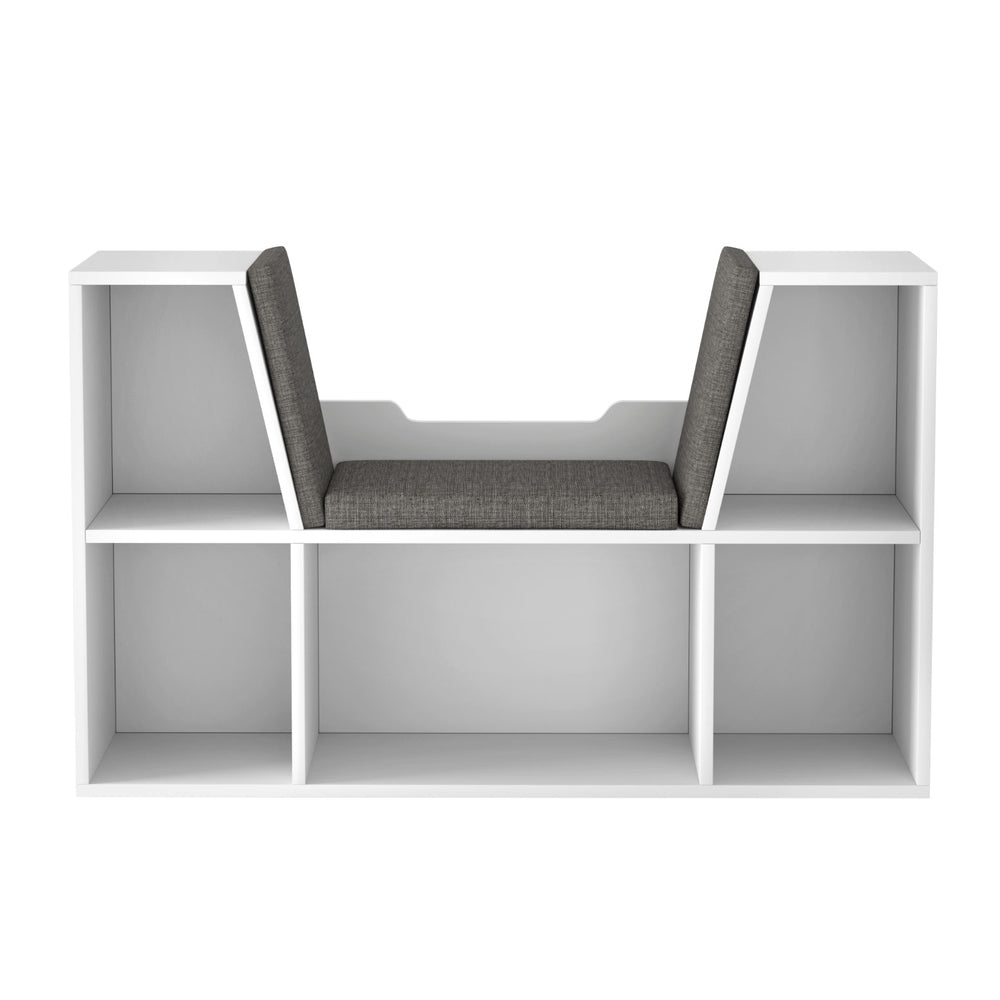 Kids Bookshelf with Toy Storage - Modern Organizer