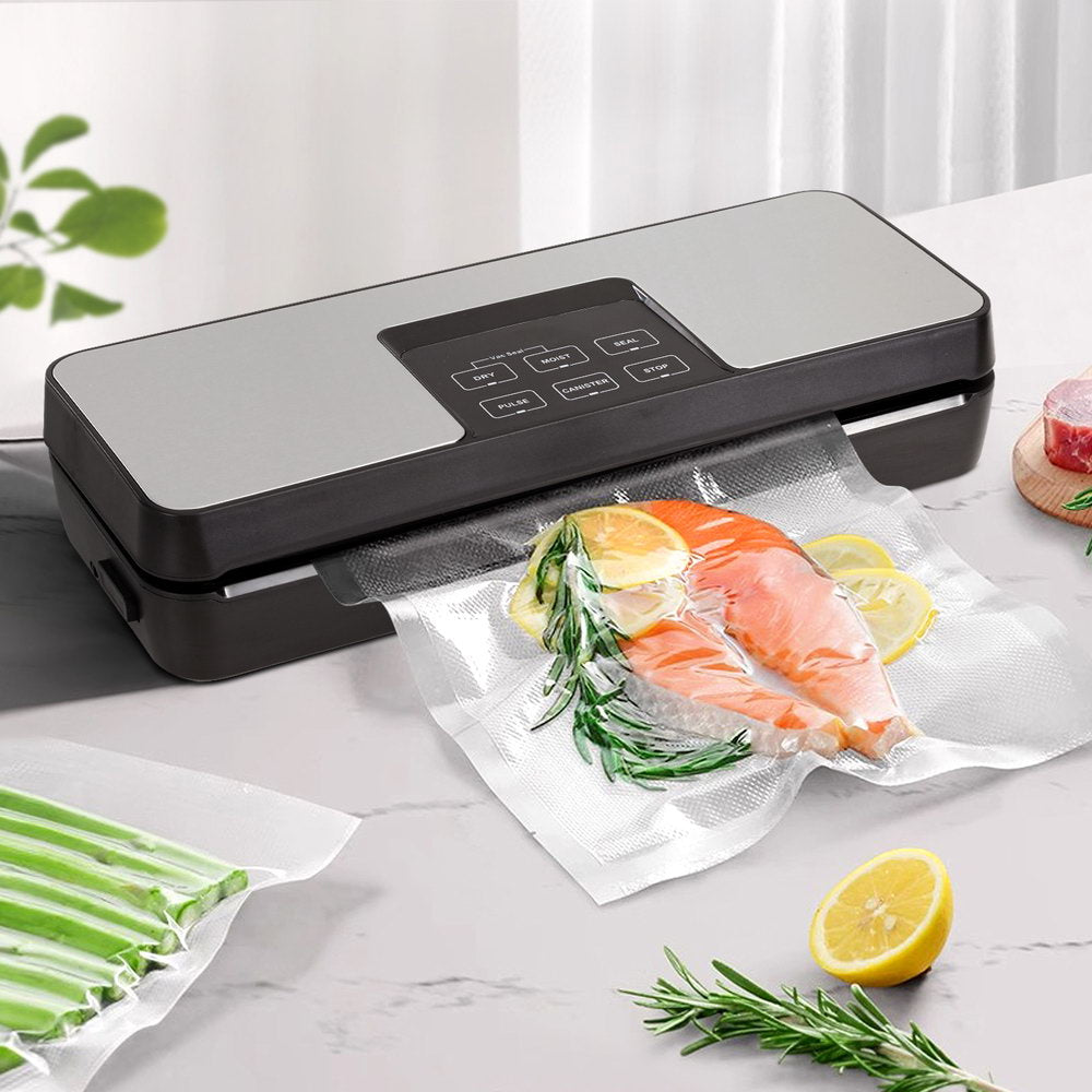 Food Vacuum Sealer Machine Slide Cutter 5 Modes