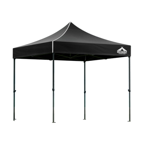 Pop Up 3X3M Folding Tent - Black