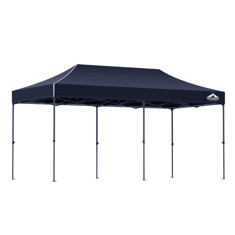 Pop Up 3X6M Folding Tent - Navy