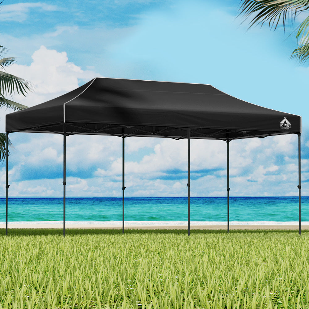 Pop Up 3X6M Folding Tent - Navy