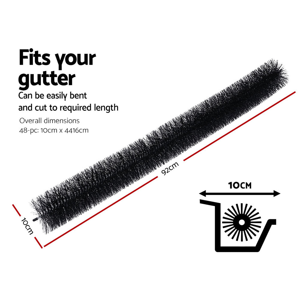 Gutter Guard Brush 44M 92X10Cm 48Pcs