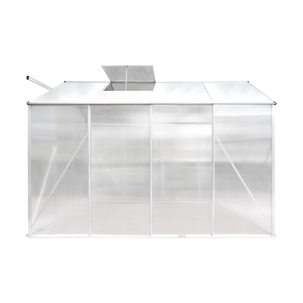 Polycarbonate Paradise: Walk-in Greenhouse Oasis (2.52x1.9M)