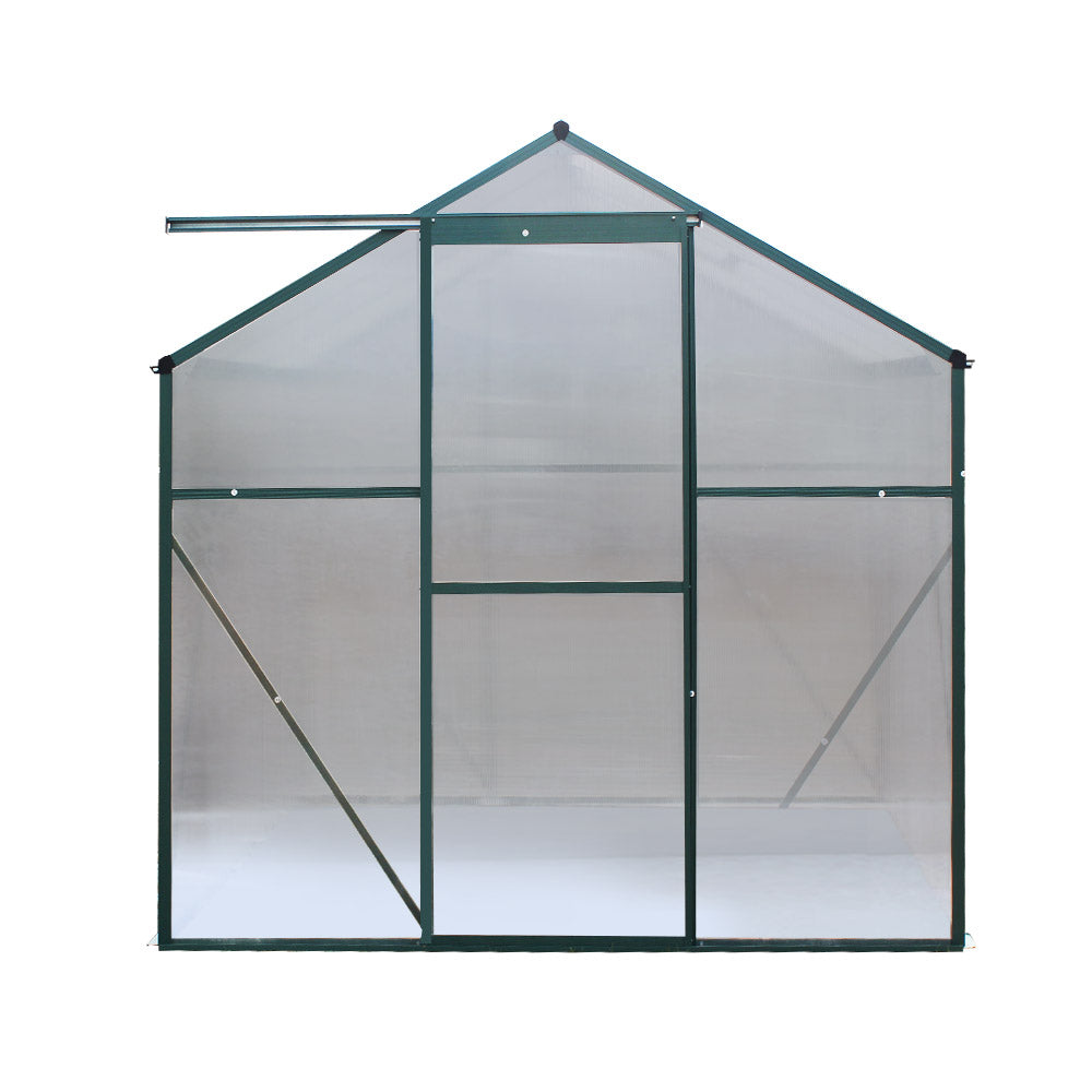 Greenhouse Aluminium Polycarbonate Green House Garden Shed