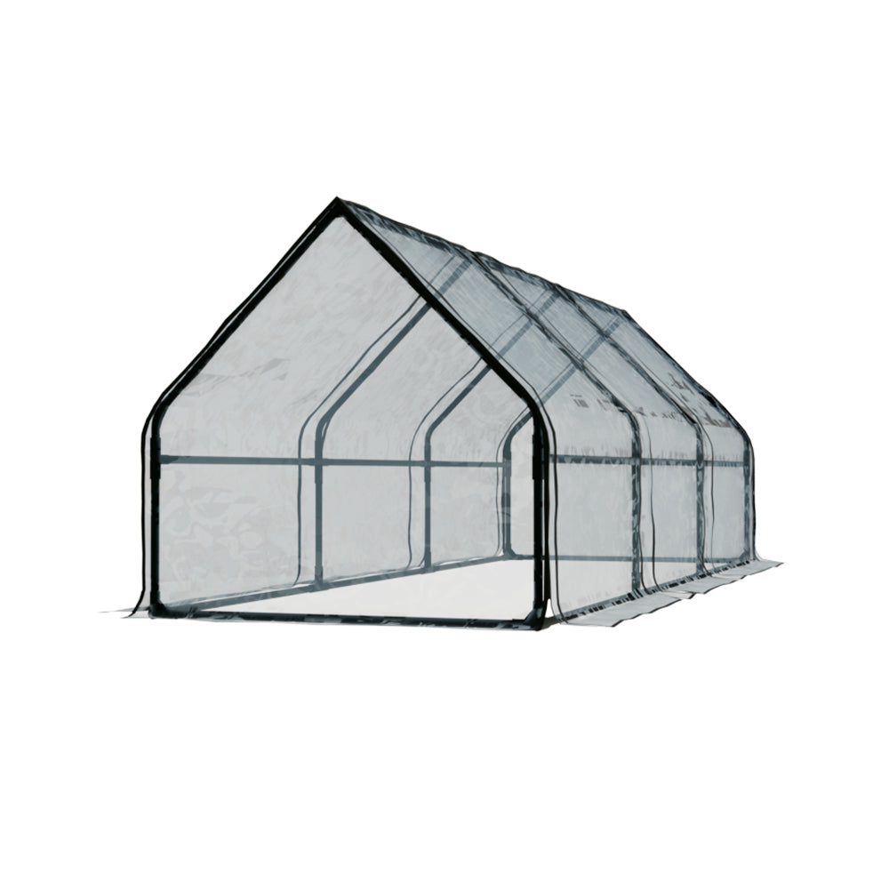 Compact Greenhouse: 270x92cm PVC Flower Garden Haven