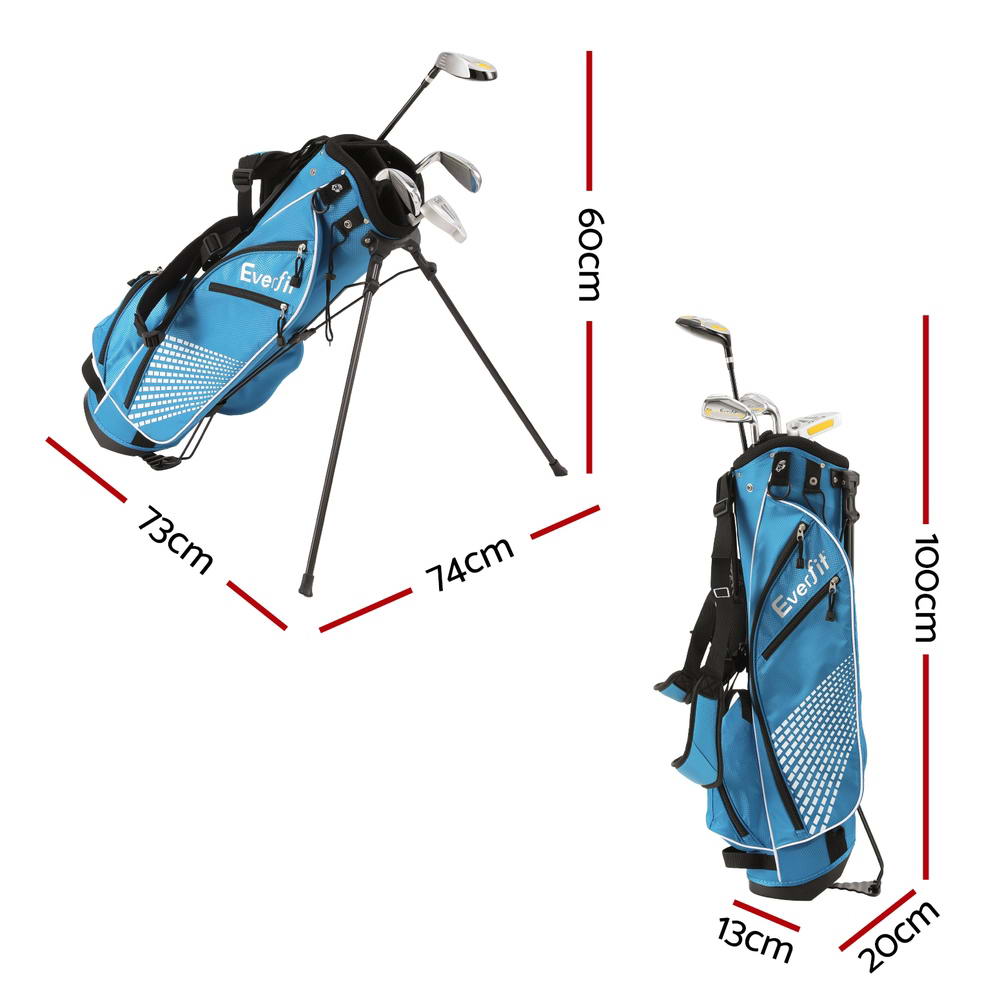 Junior Golf Club Set Right-Handed with Stand Bag