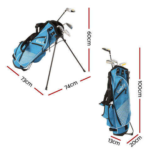 Junior Golf Club Set Right-Handed with Stand Bag