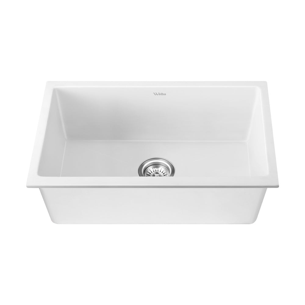 Kitchen Sink 70x45cm Granite Stone Sink Laundry Basin Single Bowl