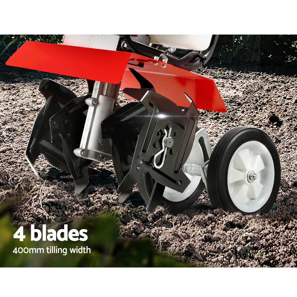 Powerful 88CC Garden Cultivator Rototiller