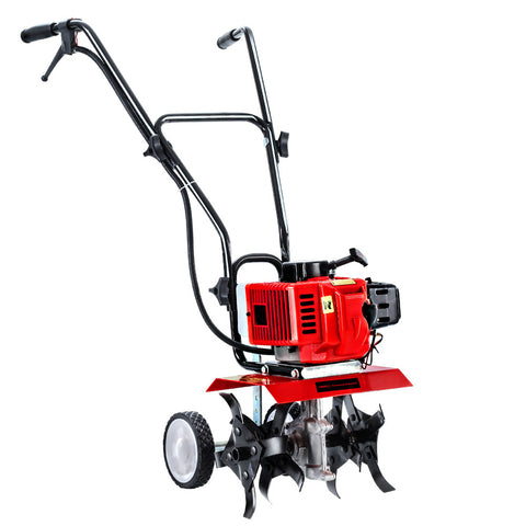 Durable 88CC Garden Tiller Cultivator - 4 Blades