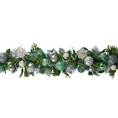 Mint Luxe Christmas Garland - 185cm