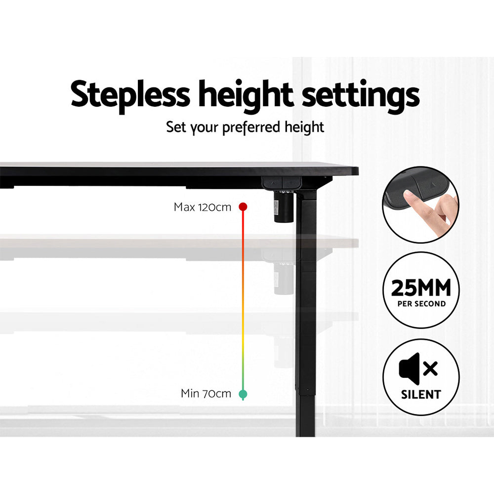 Electric Standing Desk Motorised Adjustable Sit Stand Desks