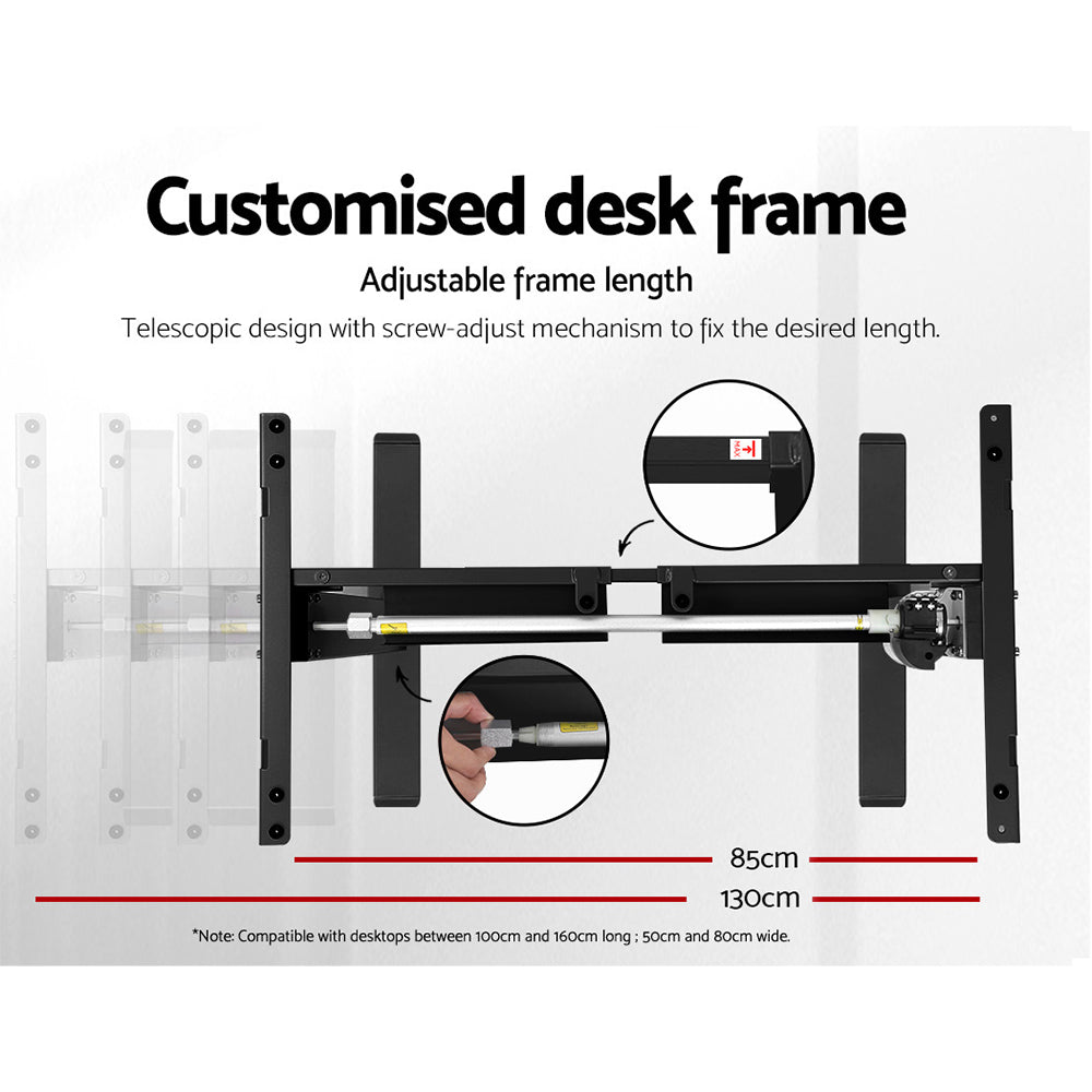 Electric Standing Desk Motorised Adjustable Sit Stand Desks